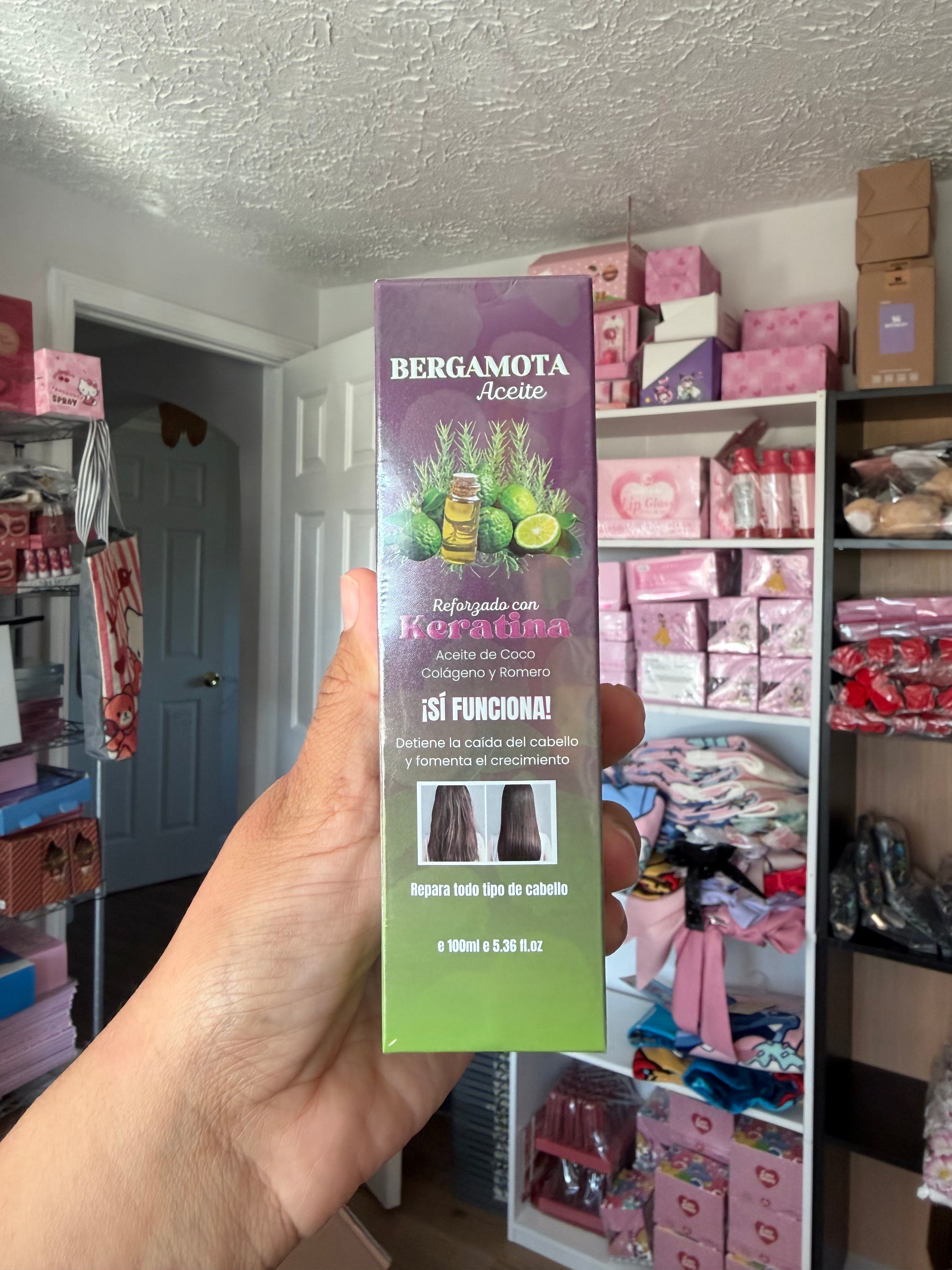 Aceite de Bergamota para el cabello