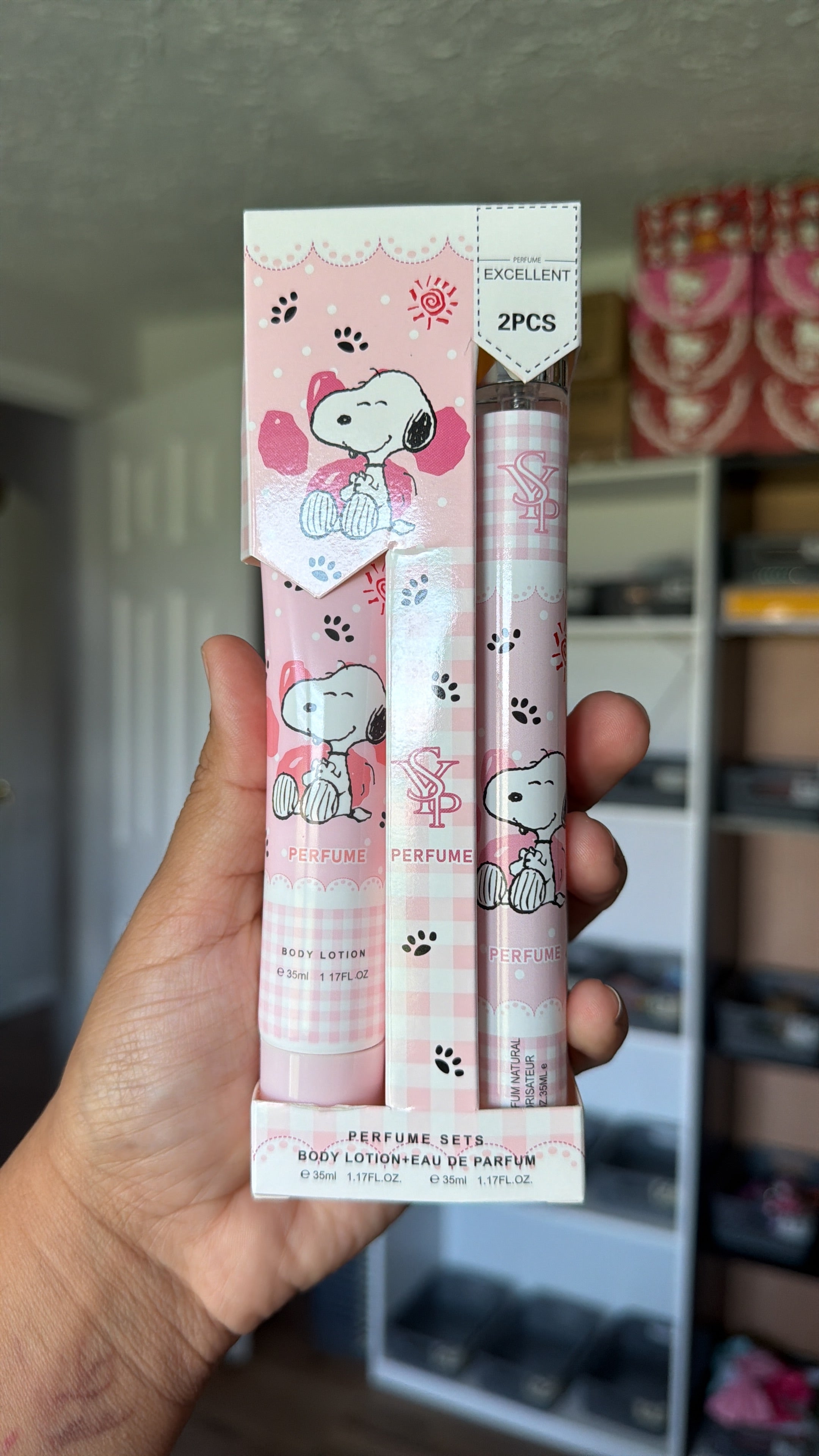 Perfume y Body lotion Snoopy