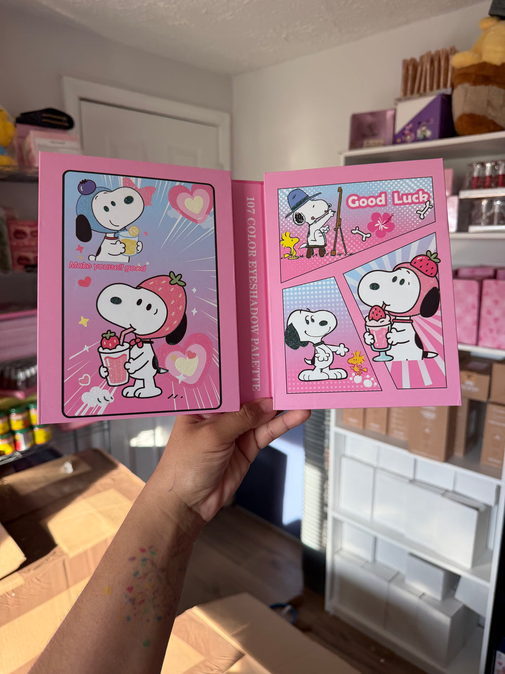 Paleta Maquillaje Snoopy