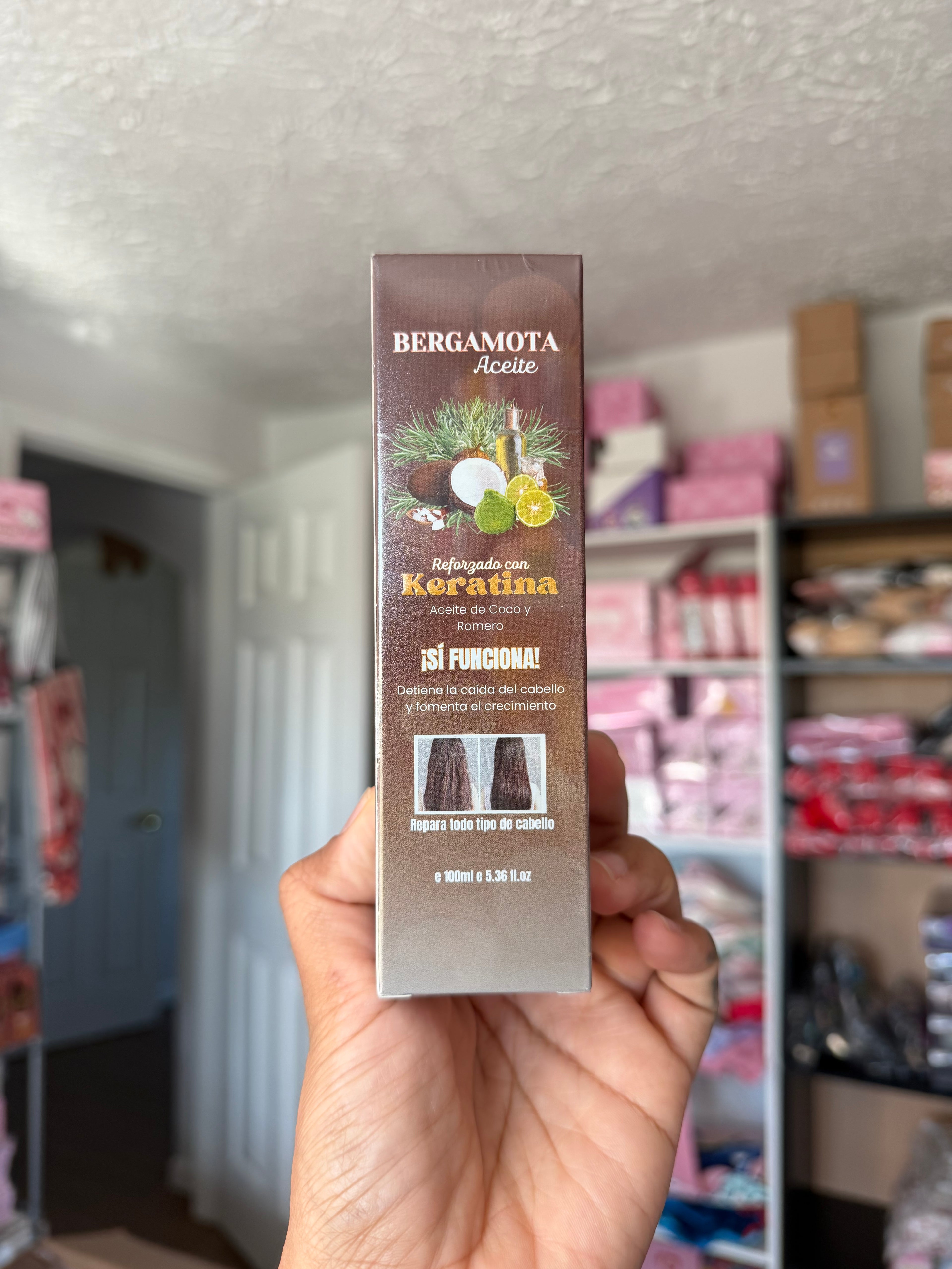 Aceite de Bergamota para el cabello