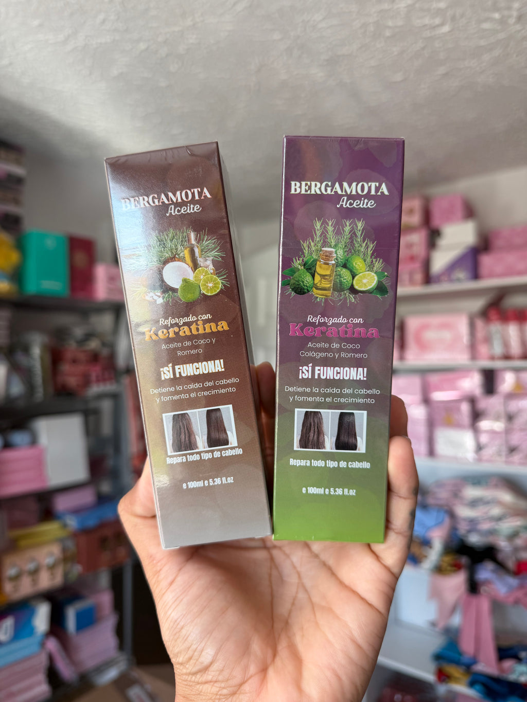 Aceite de Bergamota para el cabello