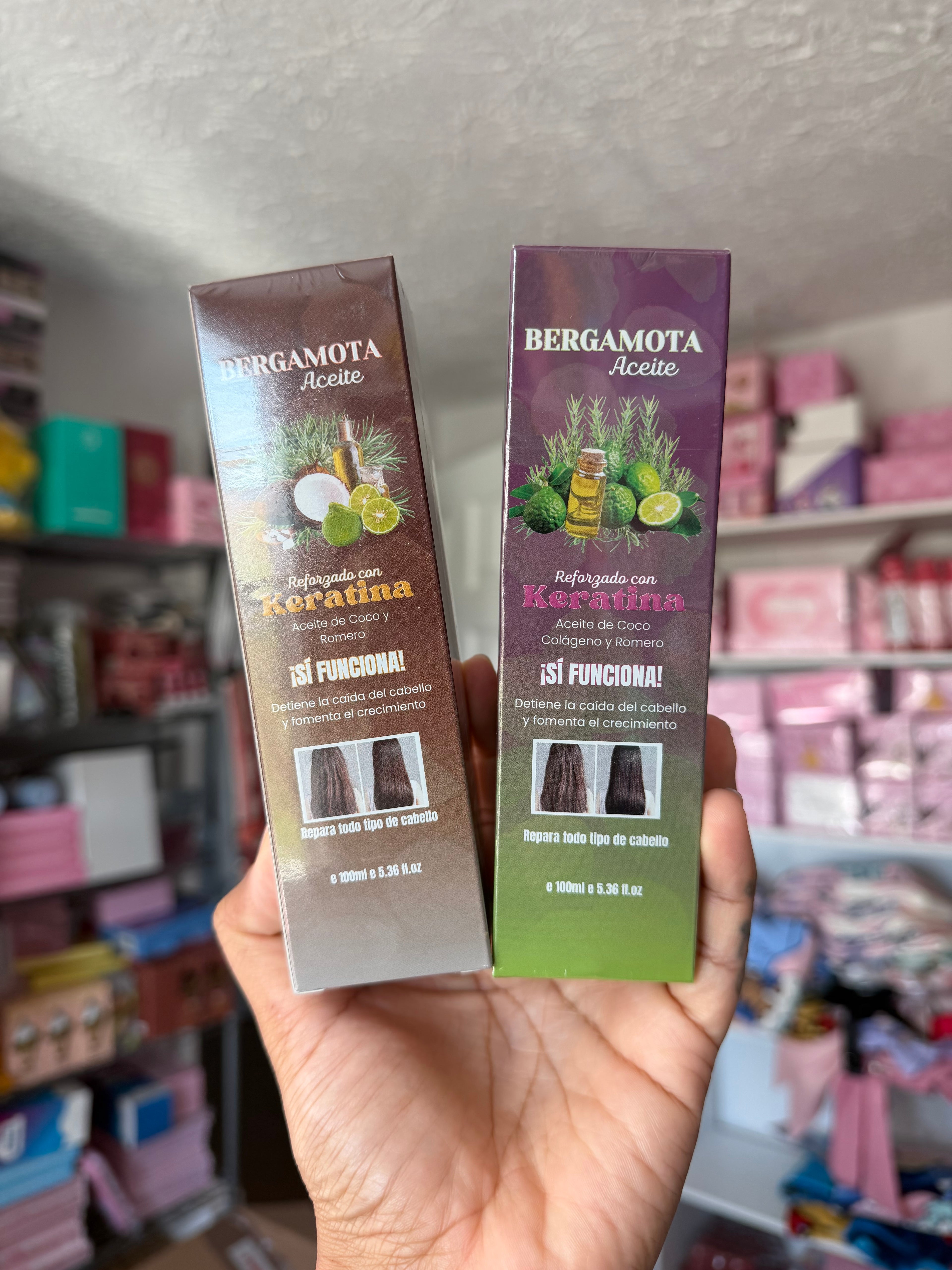 Aceite de Bergamota para el cabello