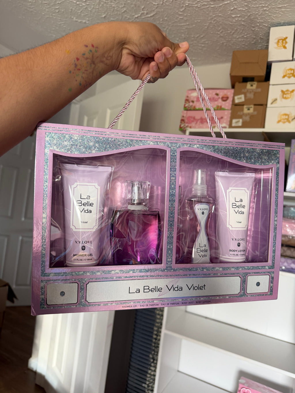 Set Perfume Morado
