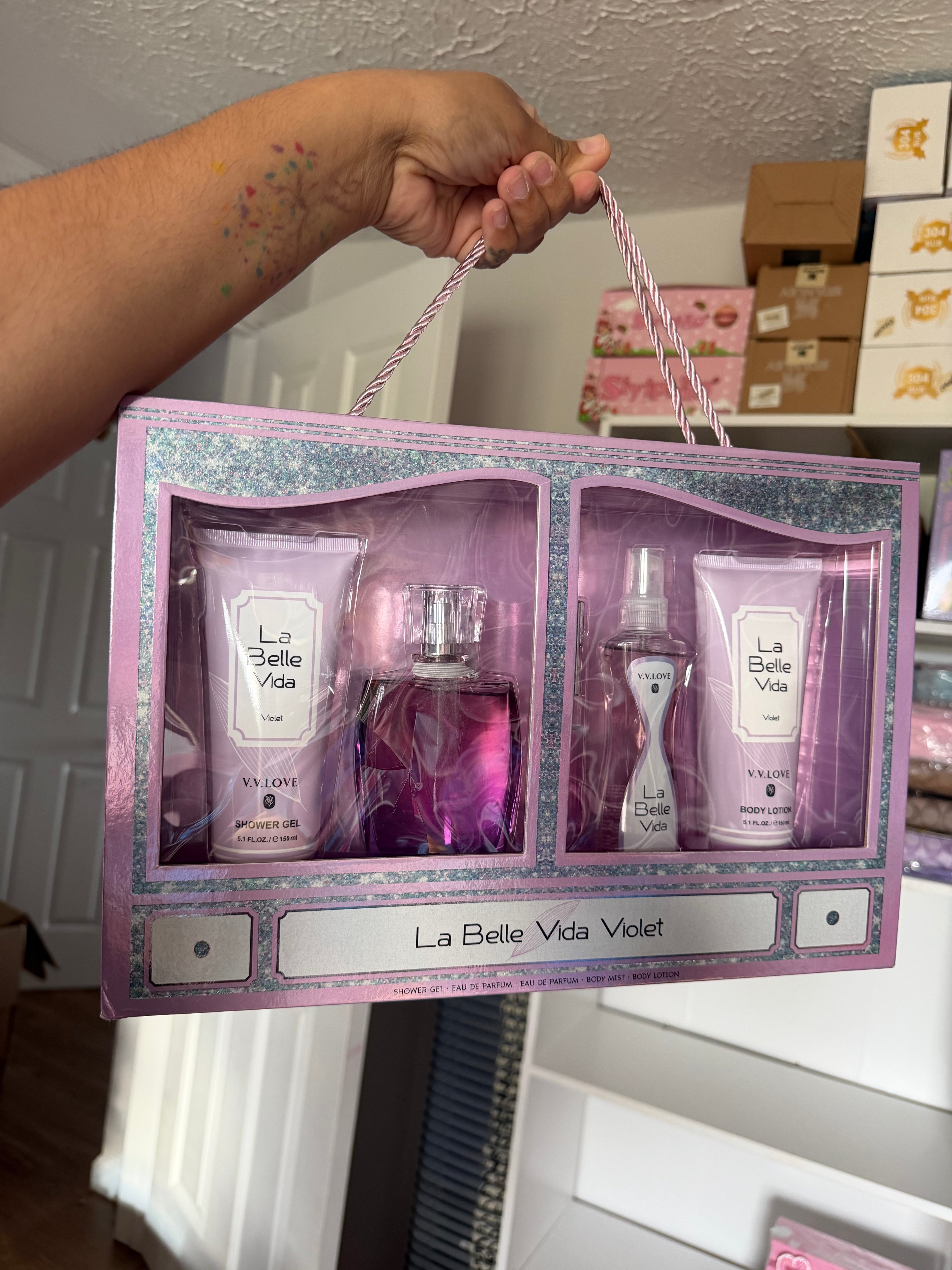 Set Perfume Morado