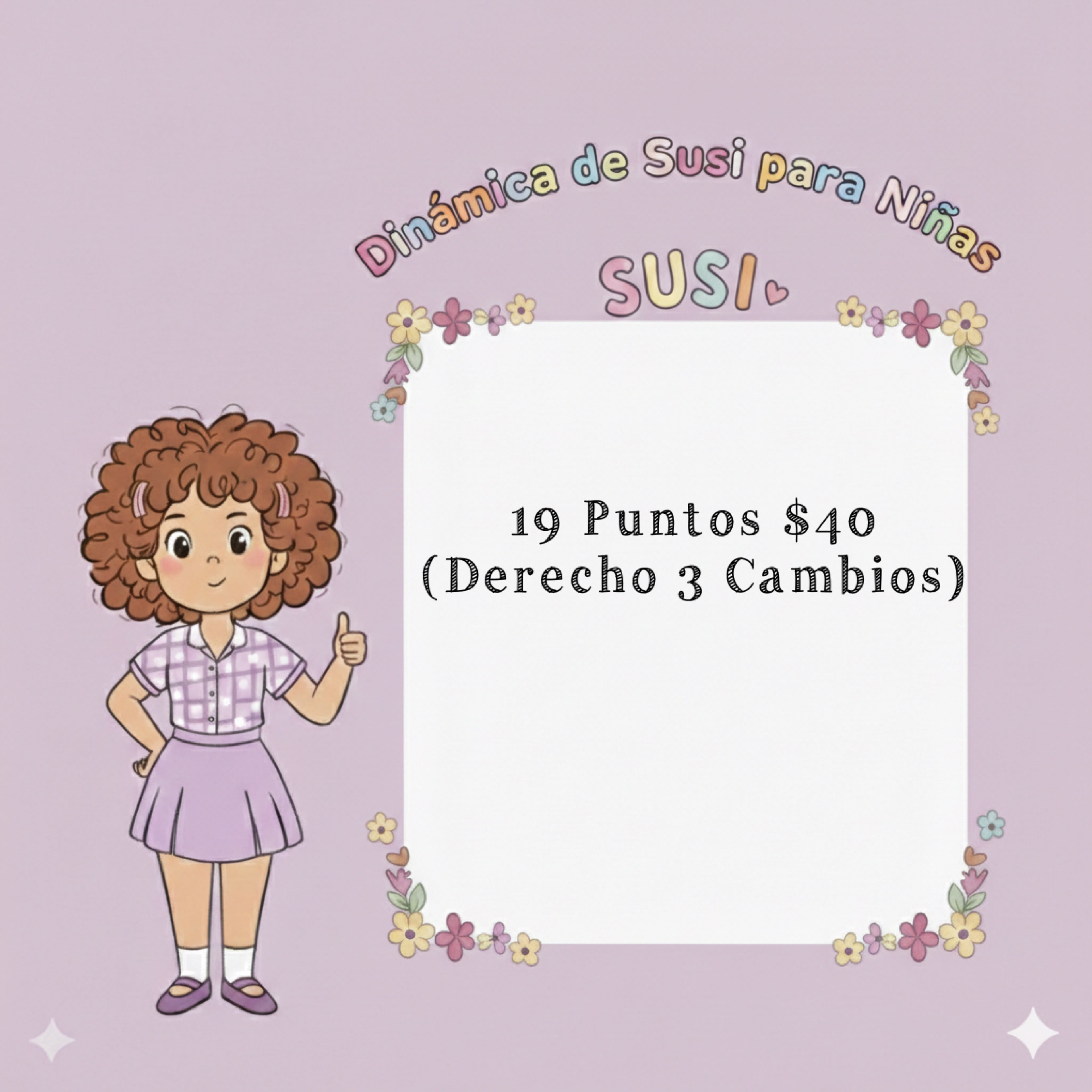 Dinámica de Susi para Niñas