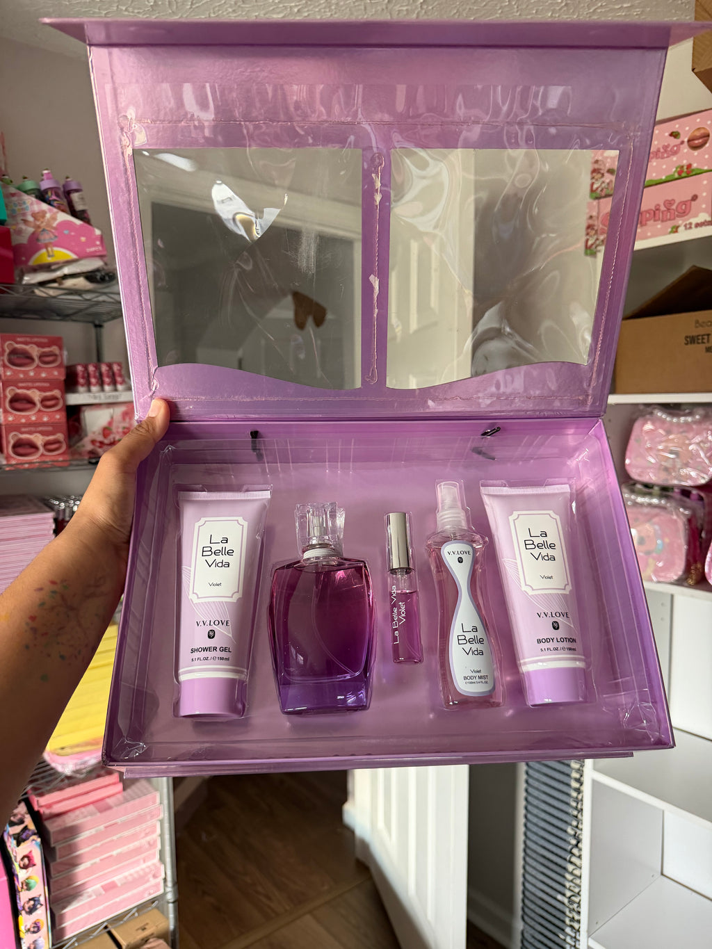 Set Perfume Morado
