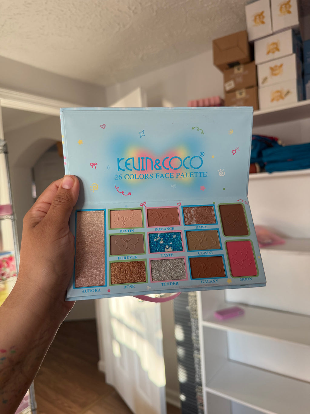 Paleta Maquillaje KEVIN&COCO