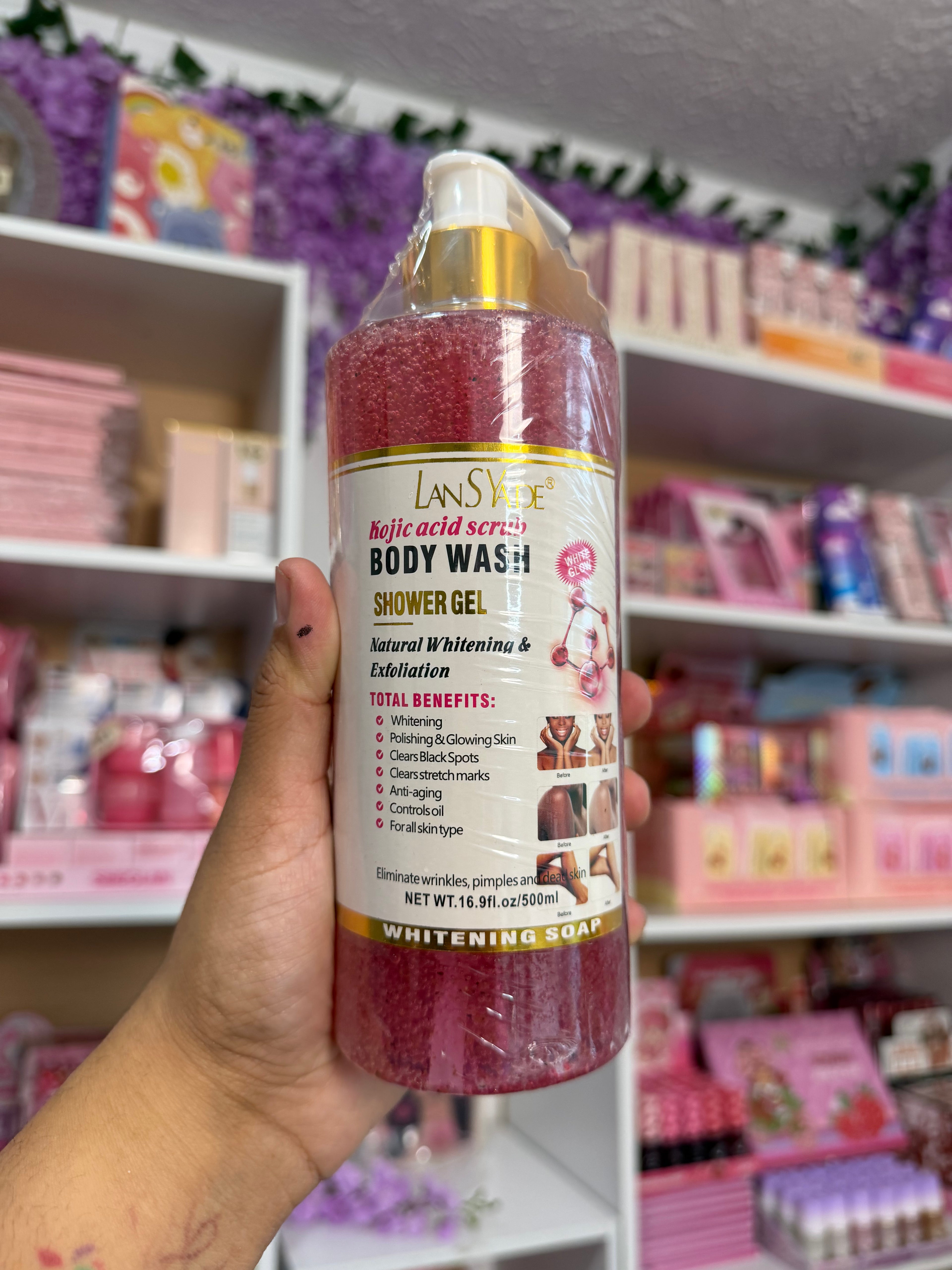 Body Whas Frutal con Exfoliante