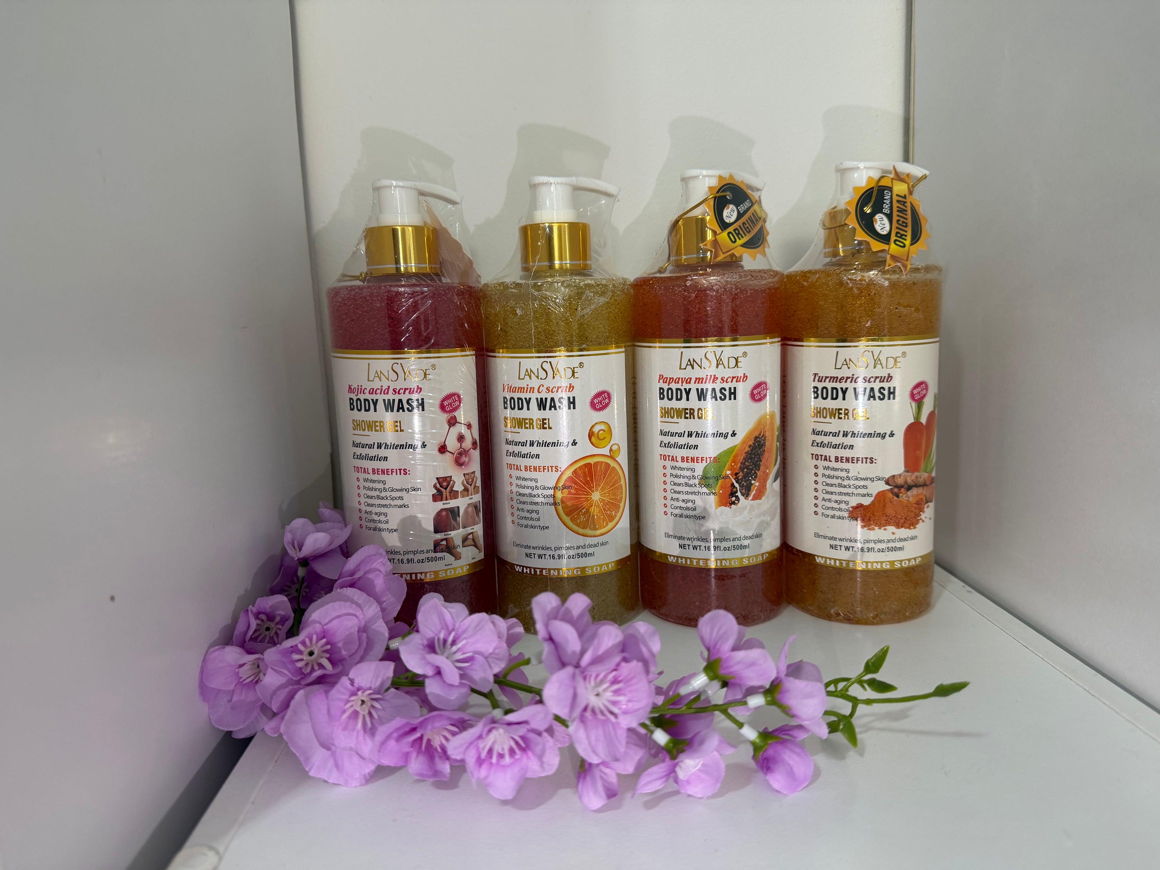 Body Whas Frutal con Exfoliante